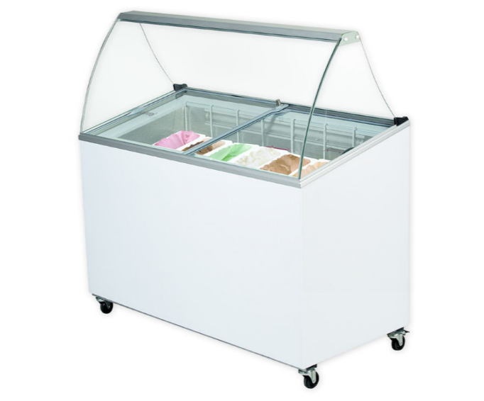 ice cream display