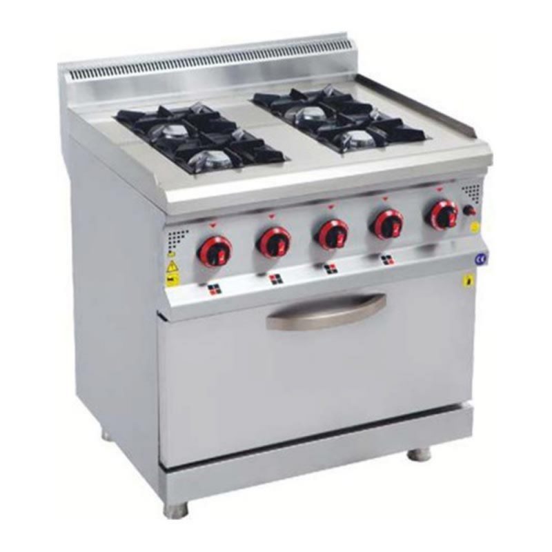 gas cooker 4 burners and oven