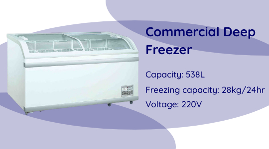 deep freezer